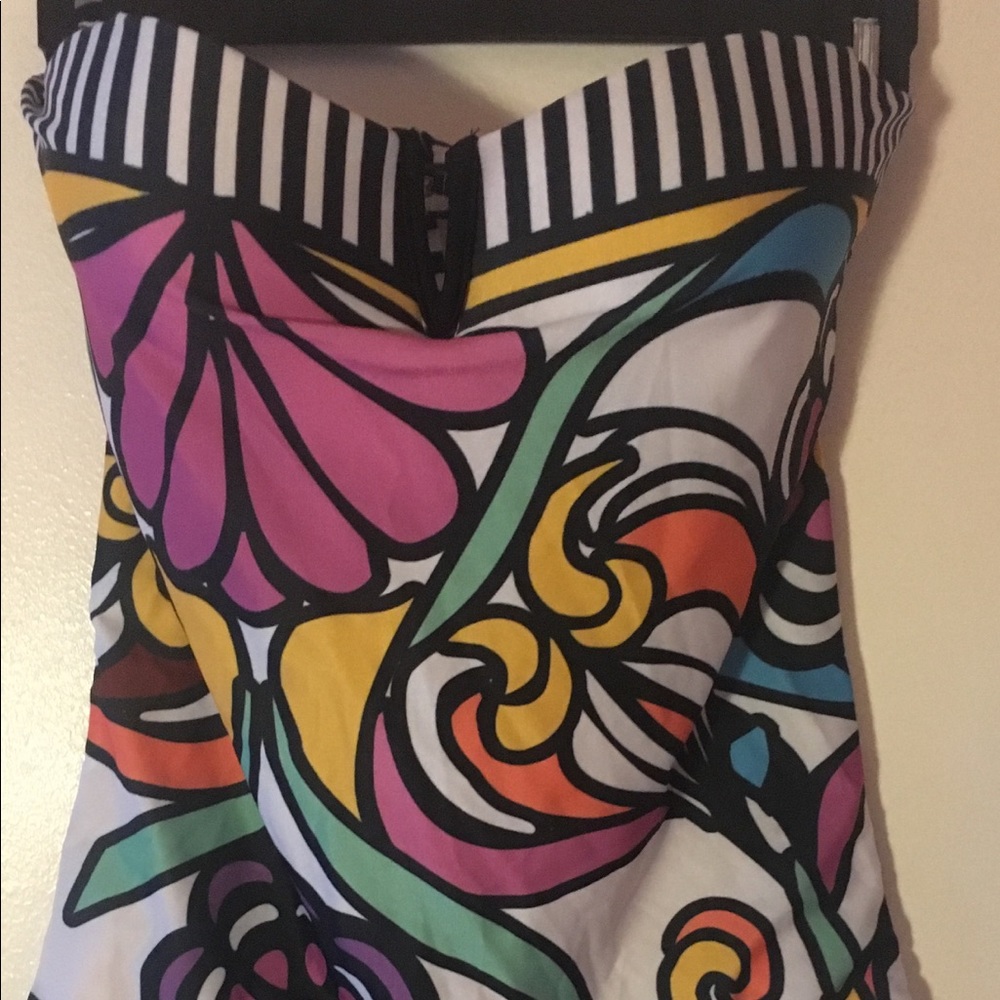 Strapless bathing suit M-L